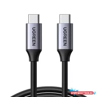   UGREEN USB-C - USB-C PD gyorstöltés kábel 5A Max 5Gbps Max szürke 1.5 m US161