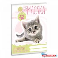 Ars Una Cuki Állatok - Kismacska A/5 leckefüzet