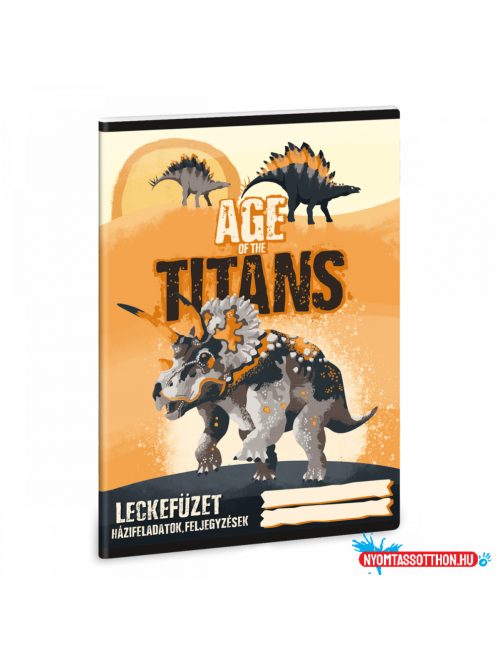 Ars Una Age of the Titans A/5 leckefüzet