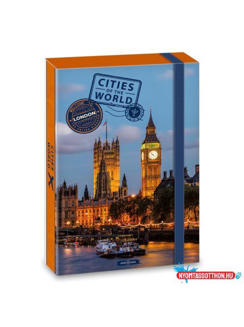 Ars Una Cities-London A/4 füzetbox