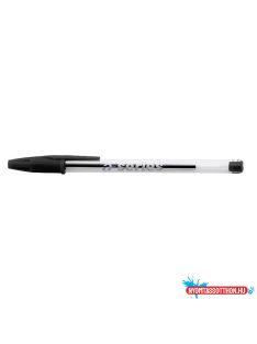 Golyóstoll eldobható kupakos A-series írásszín fekete