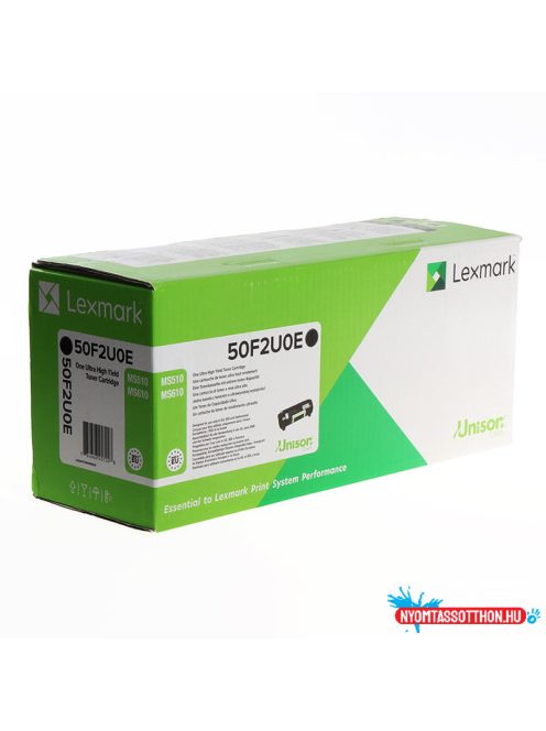 Lexmark MS510/610 Ultra High Corporate Toner 20.000 oldal (Eredeti) 50F2U0E