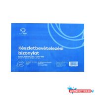   Készletbevételezési bizonylat A5 25x4 12-111/V. 8 tételes