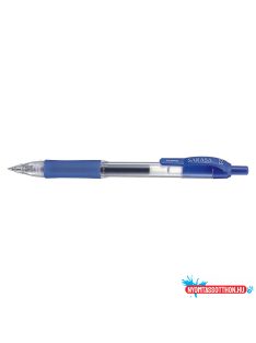   Zselés toll 0,5mm, kék test, Zebra Sarasa Retractable, írásszín kék