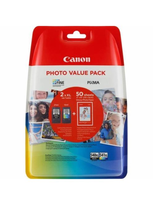 Canon PG540XL + CL541XL + 10x15 GP501 (50pcs) Multipack / Original /