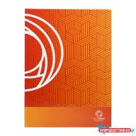   Beírókönyv A4, 192lap, keményfedeles, egyszínű, Bluering kockás