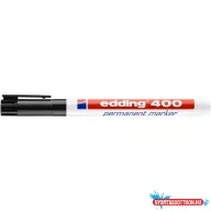 Alkoholos marker 1 mm, kerek hegyű, Edding 400 fekete