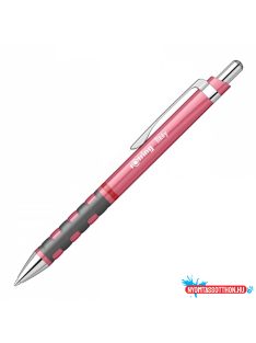   Golyóstoll tearózsa test, Rotring Tikky III, írásszín kék