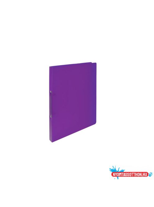 Gyűrűskönyv A4, 2 gyűrűs 2cm gerinc PP,  Karton P+P Opaline lila