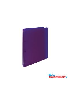   Gyűrűskönyv A4, 4 gyűrűs 2cm gerinc PP,  Karton P+P Opaline lila