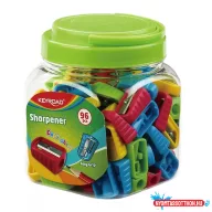 Hegyező 1 lyukú Keyroad Classic vegyes színek