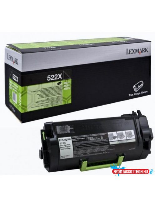Lexmark MS811/812 Extra High Return Toner 45.000 oldal (Eredeti) 52D2X00