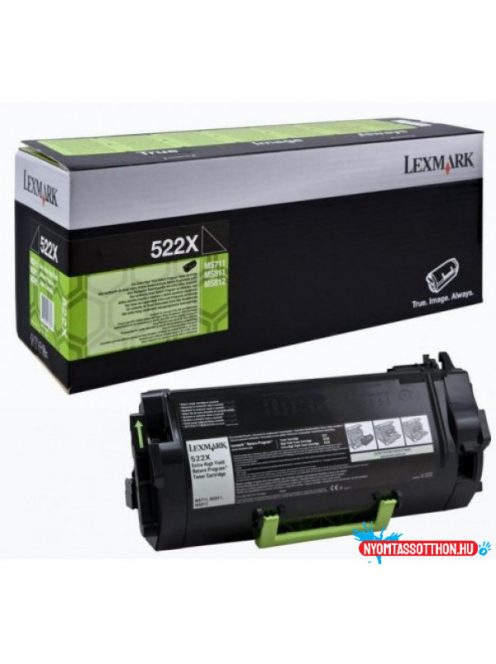 Lexmark MS811/812 Extra High Return Toner 45.000 oldal (Eredeti) 52D2X00