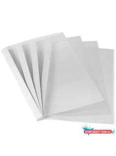   Hõkötõ borító, A4, 1,5mm, 1-10lap, Fellowes(R) Standard, 100 db/csomag, fehér