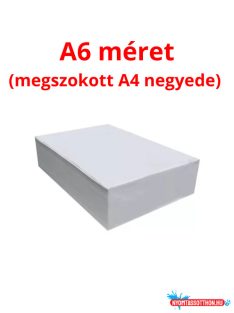 Másolópapír A6 500ív/csomag