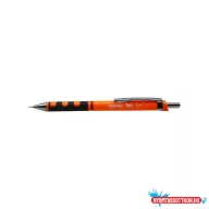 Nyomósírón 0,7mm, neon narancs test, Rotring Tikky