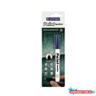 Lakkmarker 0,7mm, vékony metál hegy Centropen 9211 kék