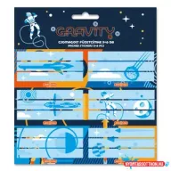 Ars Una Gravity csomagolt füzetcímke (3x6 db)
