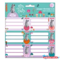 Ars Una Cute Animals-kitten csomagolt füzetcímke (3x6 db)