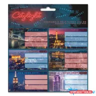Ars Una City light csomagolt füzetcímke (3x6 db)