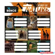   Ars Una Máté Bence Spirit of Nature csomagolt füzetcímke (3x6 db)