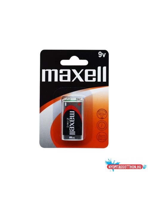 Elem 9V-os 6LR61 féltartós 1 db/csomag, Maxell