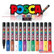 Uni Posca Marker szett (12db-os)