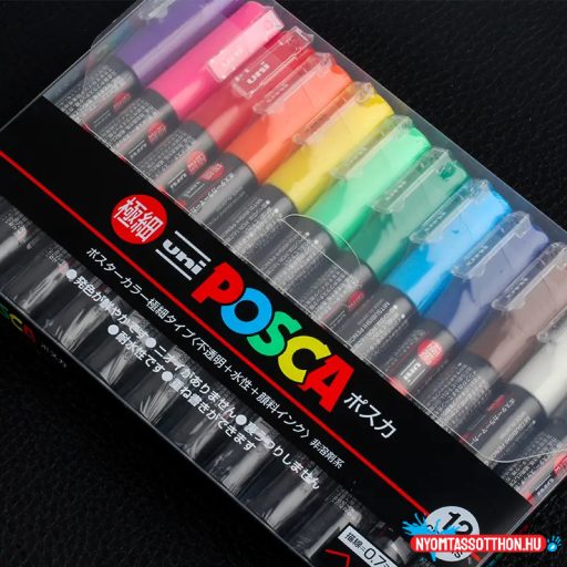 Uni Posca Marker szett (12db-os)