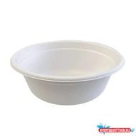   Tányér leveses 750 ml komposztálható cukornád 50 db/csomag natúr