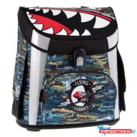 Ars Una Flying Sharks mágneszáras iskolatáska
