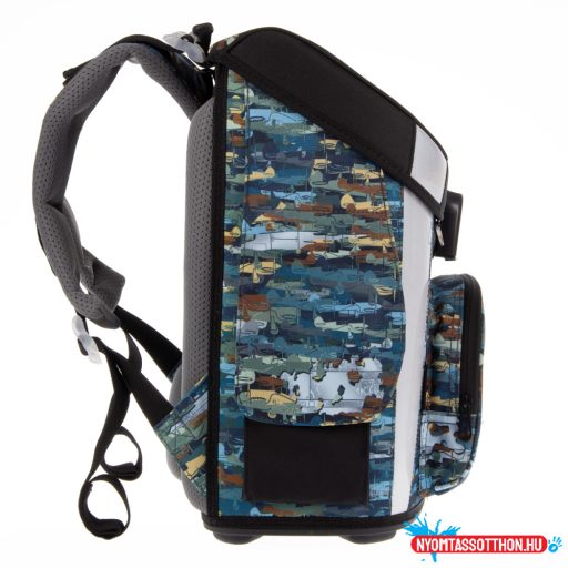 Ars Una Flying Sharks mágneszáras iskolatáska