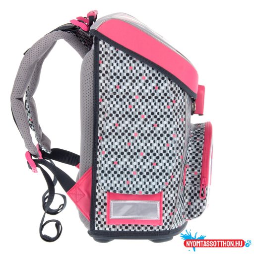 Ars Una Think Pink mágneszáras iskolatáska