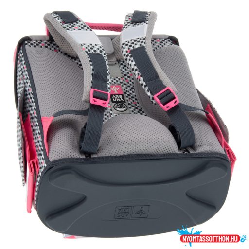 Ars Una Think Pink mágneszáras iskolatáska