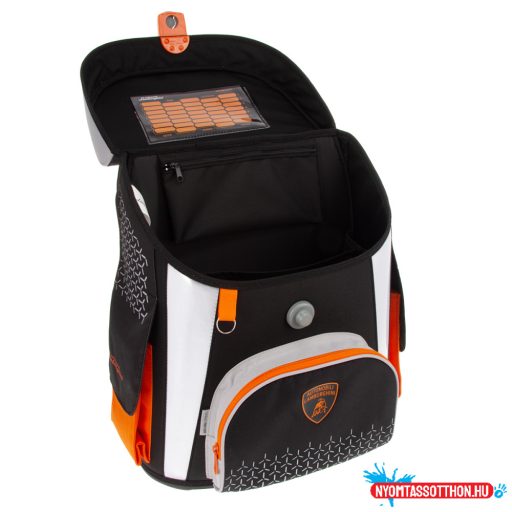 Lamborghini mágneszáras iskolatáska