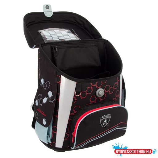 Lamborghini mágneszáras iskolatáska