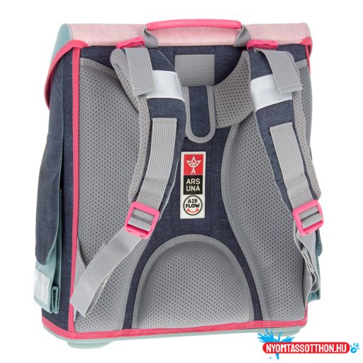 Ars Una Think Pink mágneszáras iskolatáska