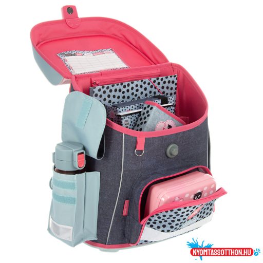 Ars Una Think Pink mágneszáras iskolatáska