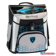 Lamborghini mágneszáras iskolatáska