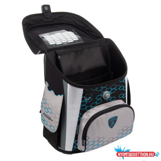 Lamborghini mágneszáras iskolatáska