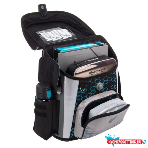 Lamborghini mágneszáras iskolatáska