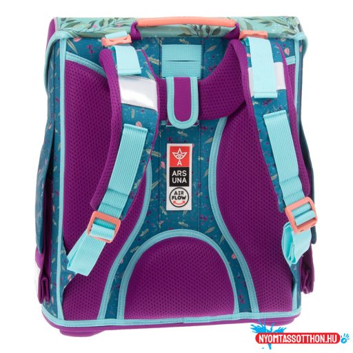 Ars Una My Secret Garden mágneszáras iskolatáska