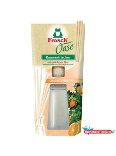 Légfrissítő 90 ml pálcikás Frosch Oase narancs