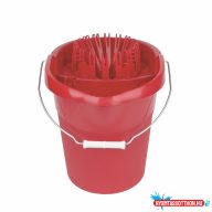 Felmosó vödör 13 literes ovális csavaró kosárral MOP