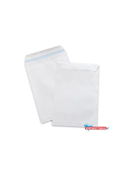 Boríték TC/4 öntapadó bélésnyomott 229x324mm  Bluering® fehér