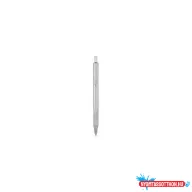 Golyóstoll 0,7mm, fém test, Zebra F-xMD, írásszín kék