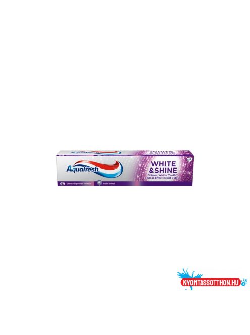 Fogkrém 100 ml  Aquafresh White&Shine