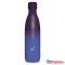 Ars Una duplafalú fémkulacs-500 ml - Blue-purple