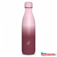 Ars Una duplafalú fémkulacs-500 ml - Burgundy-Pink