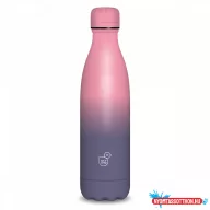 Ars Una duplafalú fémkulacs-500 ml - Purple-Dark pink