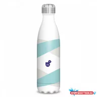 Ars Una duplafalú fémkulacs-500 ml - Striped